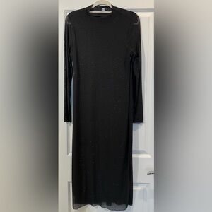 NEVER BEEN WORN - Bar III Elegant Black Long Sleeve Dress